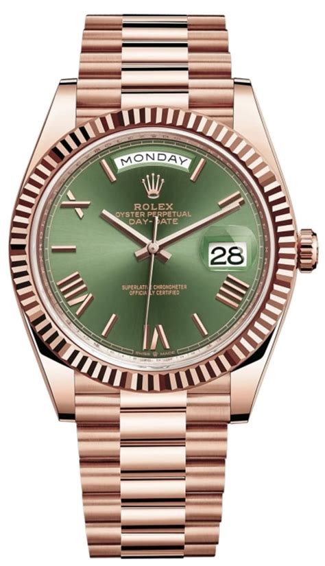 60th anniversary rolex rose gold|Rolex everose gold day date.